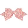 Shiny Leather Hair Accessories Ribbon Colorful Big Hair Bows Clips for Girls Kids