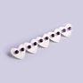 Small Stud Earrings for Women Sterling Silver 925 Jewellery Circle Crystals Natural Stone Earring