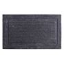 Soft Microfiber Polyester Non-Slip Rectangular Spa Mat Absorbent Accent Rug for Bathroom Vanity Bathtub Shower Mat