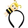 Theme Park Black Spider Hairband Plush Headband for Halloween