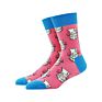 Thin Funny Food Socks Crew Socks Pure Cotton Donuts Men's Socks In