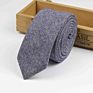 Tie Vintage Wool Ties Men's Thick Necktie Striped Solid Viscose Cravate