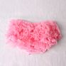 Toddler Clothes Solid Color Cute Baby Chiffon Ruffle Bloomers