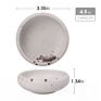 Uaral Japanese Tableware Restaurant Ceramic Crockery Stoneware Dipping Soy Sauce Dish Bowl Ceramic Serving Dishes