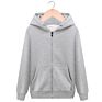 Unisex Adult Blend Fleece Full Zip Hooded Sweatshirt Top