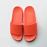 Unisex Slipper Indoor Outdoor Sliders Sandal, Light Orange Blank Color Sandals Pvc Slides