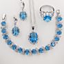 Wedding Necklace Jewelry Sets Bridal Earrings and Necklaces Set