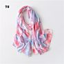 Women Soft Ombre Chiffon Scarf Long Scarves Shawl Gradient Polyester Hijab Lightweight Sun Proof Long Muslim Head Wraps