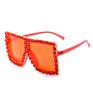 Yiding Squared Uv 400 Protection Rhinestone Oversized Shades Diamond Sunglasses Women Sun Glasses Shades with Rhinestones