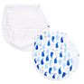 Yiwu Tongtu 2-Layers with Double Sides Reusable Boys and Girls Muslin Baby Burp Cloths