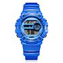 Youngs Pu Strap Ladies Sport Plastic Digital Lcd Display Watch