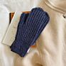 Zg Korean Chic Gloves for Women Gentle Elegant Ins Gloves Lady's Warm Gloves Knitted Full Finger Mittens