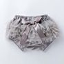 0-24Months Infant Girls Ruffle Baby Bloomers 6 Month with Flower Headband Footwear Rttd-038