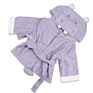 100% Cotton Terry Shark Hooded Bathrobe Children for Babies