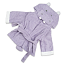 100% Cotton Terry Shark Hooded Bathrobe Children for Babies