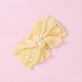 35 Colors Nylon Hair Accessories American Handmade Baby Kids Headwrap Elastic Bow Headband
