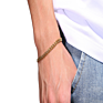 3.6Mm 5Mm 7Mm 11Mm Miami Cuban Chain Bracelet Punk Jewelry for Men Women 18K Gold Plated Stainless Chain Bracelet