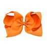 4 Inch 40 Plain Colors Yellow Kids Grosgrain Ribbon Hair Bows Hairbows with Alligator Clips Boutique for Girls 612