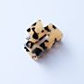 5.5Cm French Design Square Large Tortoise Shell Acetate Hair Claw Clip Jaw Clips Accessories for Thick Hair