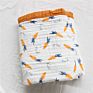 6 Layer Muslin Blanket Printed Design 110*110Cm Bath Towel Cotton Baby Blanket