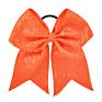 8 Inch Girls Cheerleading Hair Bow Elastic Sequin Grosgrain Ribbon Hair Bands Kids Children Hairwear Women Hair Accessories