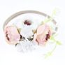 Accessories Girl Children Hairband Photography Set Bows Flower Children's Floral Baby Headband
