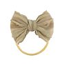 Baby Headband Headwear for Kids Chiffon Fabric Children Nylon Band Headband Baby Elastic Big Bow Hair Band Hair Accessories