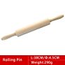 Beech Wood Embossed Rolling Pin Baking Cookies Noodle Biscuit Fondant Cake Cute Dough Pattern Wooden Laser Engraved Rolling Pin