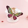 Butterfly Alloy Diamond Key Chain Gold Plated Gift Key Chain