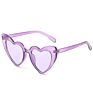 cat eyes sunglasses vintage heart shape sun glasses