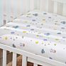 C'dear 100% Cotton Bassinet Sheet Baby Bedding Organic Cotton Muslin Fitted Cot Sheet,Cotton/Spandex Fitted Crib Sheet