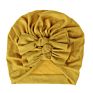 Children's Hat Cover Spring/ Soft Knit Fabric Drape Bowknot Indian Hat Baby Hat Popular Cute