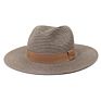 Classical Panama Fedora Straw Hat Women Wide Brim Roll up Hat Fedora Beach Sun Straw Panama Hat