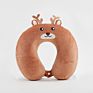 Customizable Memory Foam Animal Pillow Headrest Travel Animal Neck Pillow U Shape Neck Pillow Cute
