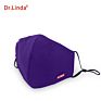 Design Washable Cotton Face Mask Reusable Party Masks with Adjustable Straps and Pocket for Filter