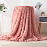 Different Color Super Soft Fluffy Throw Blanket