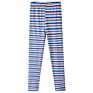 Drop Shipping Design Rainbow Color Stripped Kids Girls Legging