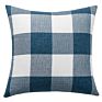 Drop Shipping Nordic Sofa Art Linen Yarn-Dyed Large Lattice Cushion Cover Pillowcase