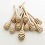 Eco Mini 8Cm 11Cm Natural Wooden Jam Mixer Honey Dipper