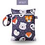 Elinfant Eco-Friendly Portable Waterproof Snack Bag Reusable Baby Diaper Bag 18 X 25Cm