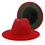 Wide Brim Wool Felt Fedora Hat