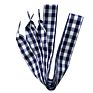 Flat Plaid Cotton Shoelaces Female 2.5 Cm Wide Ribbon Shoe Lace for Boot Sneaker 120 Cm
