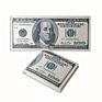 Guangzhou 100 Dollar Bill Wallet Slim Canvas Card Wallet 100 Dollar Wallets