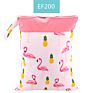 Happyflute Polyester Layer Baby Waterproof Zipper Wet Bag Diaper Bag with Handle