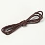 Hdcrafter Waxed round Fine Wax Rope Waterproof Pure Cotton Shoelace Business Shoes