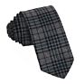 Imitation Wool Skinny Necktie Ties for Hand Made Plaid Necktie 6Cm