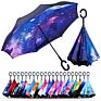 Innovated C Handle Reserve Double Layer Umbrella Double Ribs Umbrella