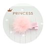 Kids Hair Accessories Small Furry Pom Pom Children Hair Clips