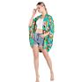 Kimono Beach Wear 100%Viscose Kimonos Women Floral Print Kimono