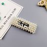 Korean Pearl Side Clip Female Ins Hairpin Net Red Word Bb Clip Hairpin Clip Headdress